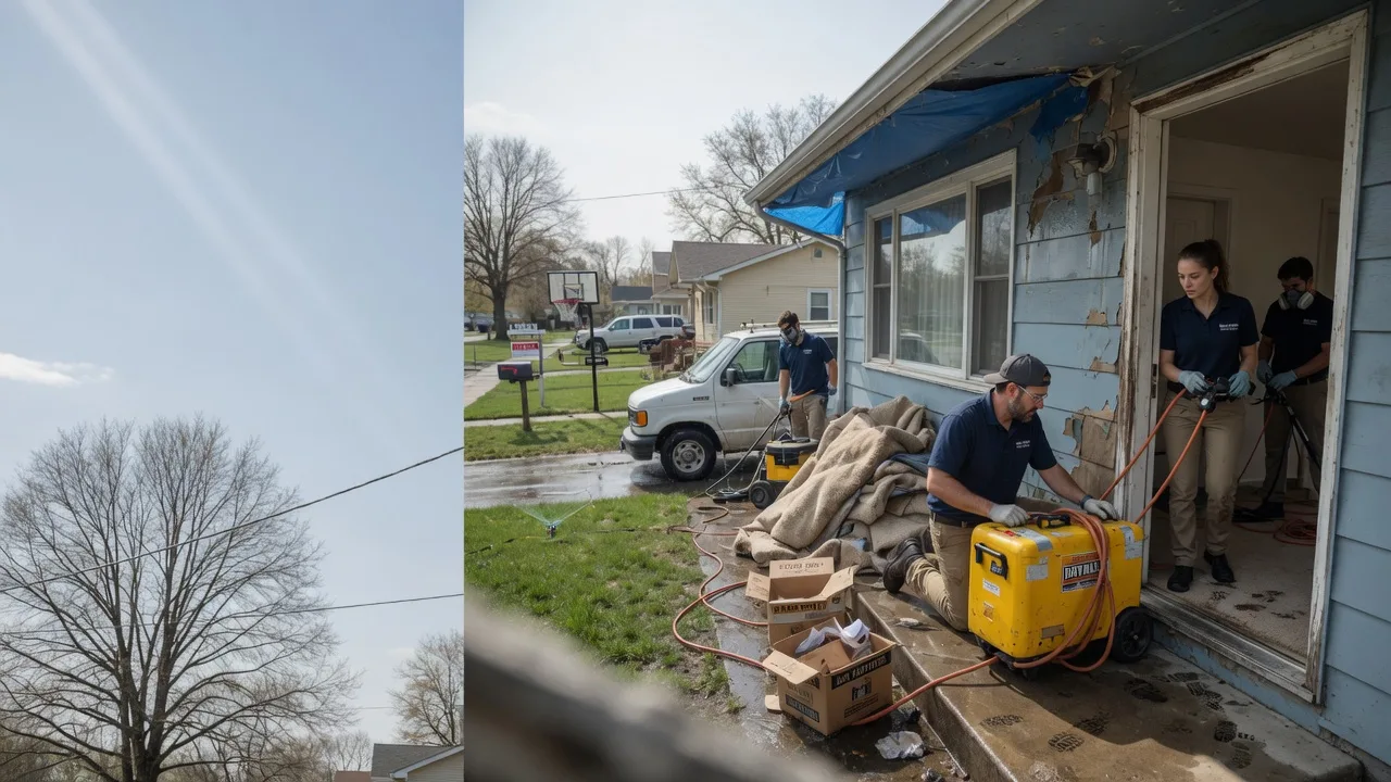 Basement Flood Cleanup in East Rutherford, NJ near me